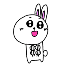 Daily life of the funny rabbit sticker #5685028