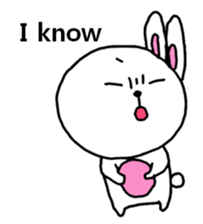 Daily life of the funny rabbit sticker #5685032