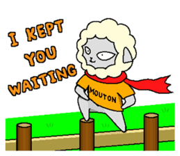 Mouton (Eng) sticker #5685079