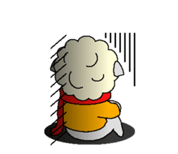 Mouton (Eng) sticker #5685084