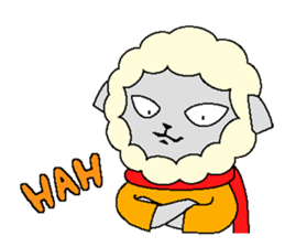 Mouton (Eng) sticker #5685085