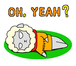 Mouton (Eng) sticker #5685093