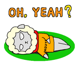 Mouton (Eng) sticker #5685093