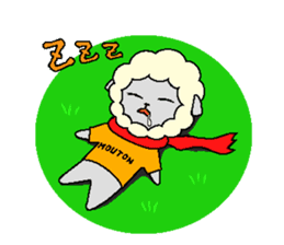 Mouton (Eng) sticker #5685102