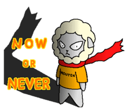 Mouton (Eng) sticker #5685103