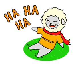 Mouton (Eng) sticker #5685107