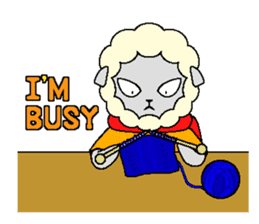 Mouton (Eng) sticker #5685114