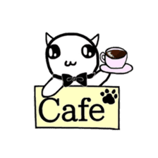 Everyday of cute cat. sticker #5685240