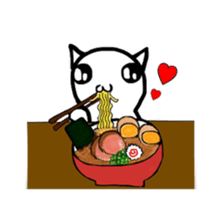 Everyday of cute cat. sticker #5685241