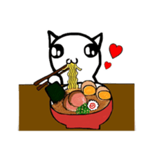 Everyday of cute cat. sticker #5685241