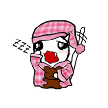 Everyday of cute cat. sticker #5685243