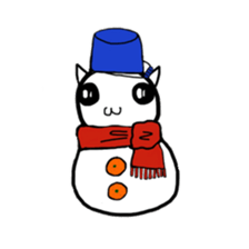 Everyday of cute cat. sticker #5685245