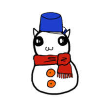 Everyday of cute cat. sticker #5685245