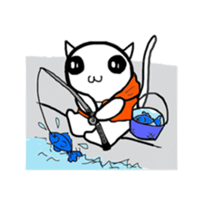 Everyday of cute cat. sticker #5685246