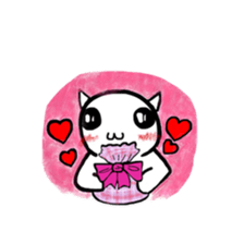 Everyday of cute cat. sticker #5685248