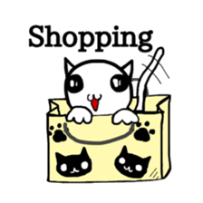 Everyday of cute cat. sticker #5685251