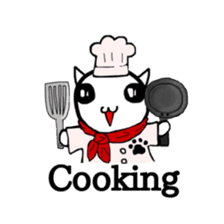 Everyday of cute cat. sticker #5685254