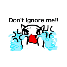 Everyday of cute cat. sticker #5685257