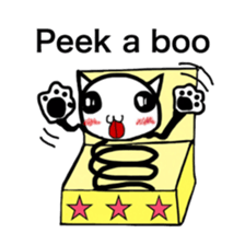 Everyday of cute cat. sticker #5685258