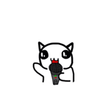 Everyday of cute cat. sticker #5685263