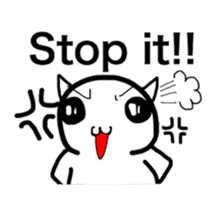 Everyday of cute cat. sticker #5685266