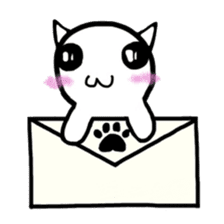 Everyday of cute cat. sticker #5685270