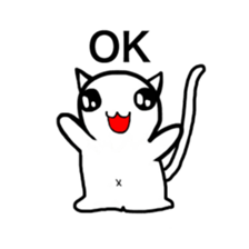 Everyday of cute cat. sticker #5685272