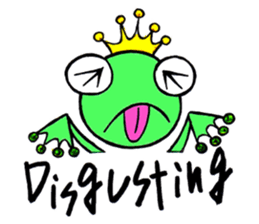 English speaking Froggie 1 sticker #5685455