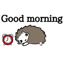 Harilyn Hedgehog. English Version. sticker #5685917