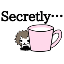 Harilyn Hedgehog. English Version. sticker #5685918