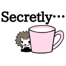 Harilyn Hedgehog. English Version. sticker #5685918