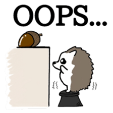 Harilyn Hedgehog. English Version. sticker #5685919