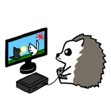 Harilyn Hedgehog. English Version. sticker #5685920