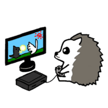 Harilyn Hedgehog. English Version. sticker #5685920