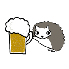 Harilyn Hedgehog. English Version. sticker #5685921