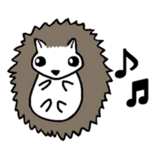 Harilyn Hedgehog. English Version. sticker #5685924
