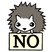 Harilyn Hedgehog. English Version. sticker #5685926