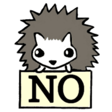 Harilyn Hedgehog. English Version. sticker #5685926