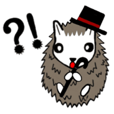 Harilyn Hedgehog. English Version. sticker #5685928