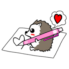 Harilyn Hedgehog. English Version. sticker #5685931