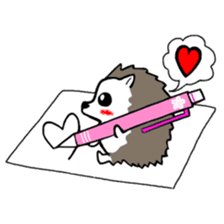 Harilyn Hedgehog. English Version. sticker #5685931