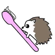 Harilyn Hedgehog. English Version. sticker #5685932
