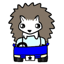 Harilyn Hedgehog. English Version. sticker #5685938