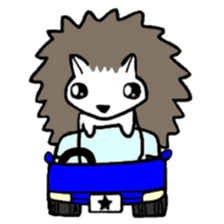 Harilyn Hedgehog. English Version. sticker #5685938