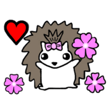Harilyn Hedgehog. English Version. sticker #5685940