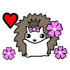 Harilyn Hedgehog. English Version. sticker #5685940