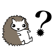 Harilyn Hedgehog. English Version. sticker #5685941