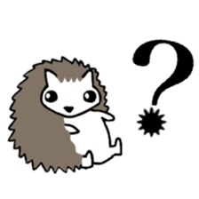 Harilyn Hedgehog. English Version. sticker #5685941