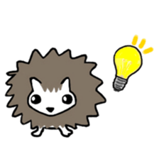 Harilyn Hedgehog. English Version. sticker #5685943