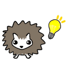Harilyn Hedgehog. English Version. sticker #5685943